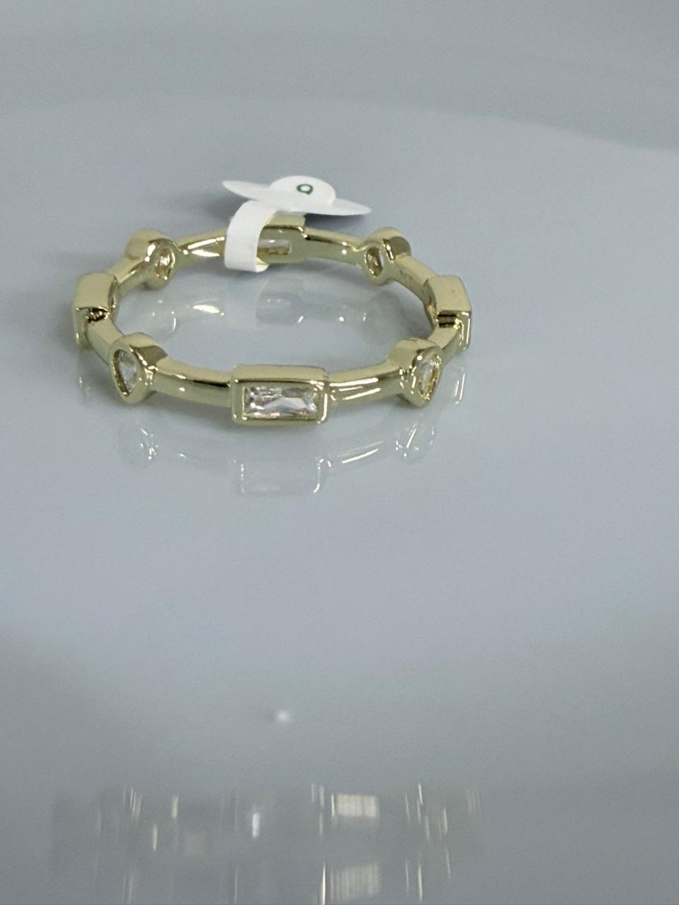 ANILLO CON DETALLE  GOTA  Y RECTANGULO DOBLE ENCHAPE 14K (9)