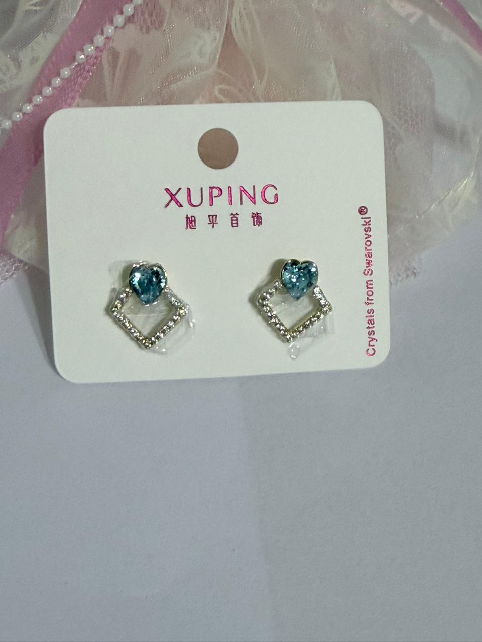 ARETE ROMBO CON CRISTAL CELESTE