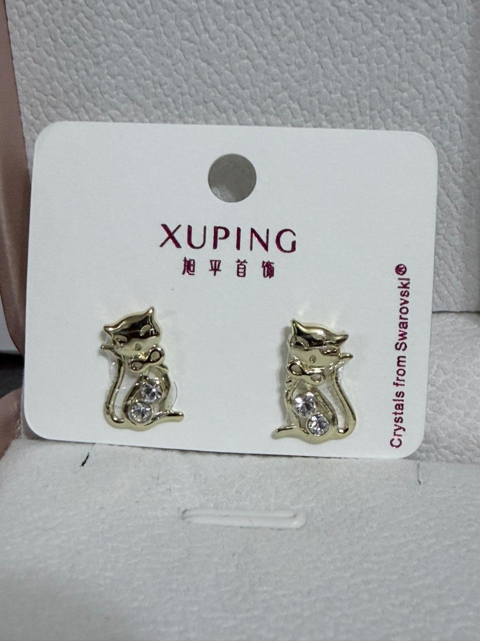 ARETE GATO CON CRISTAL SWAROVSKI  BLANCO