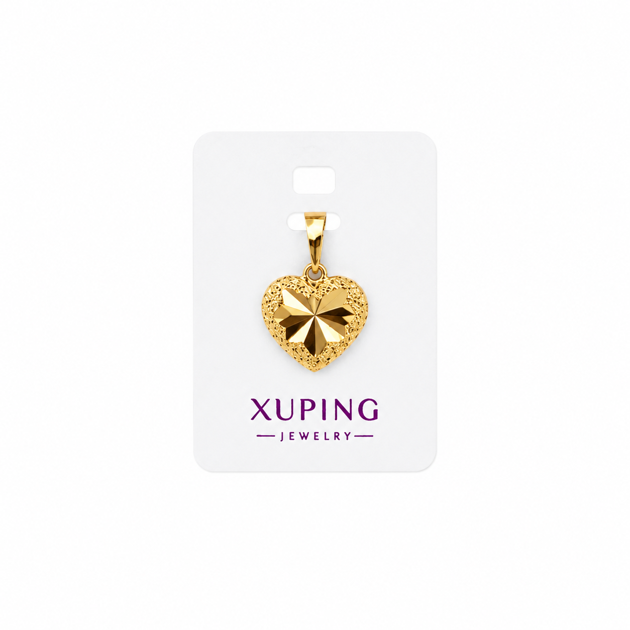 DIJE CORAZÓN 24K