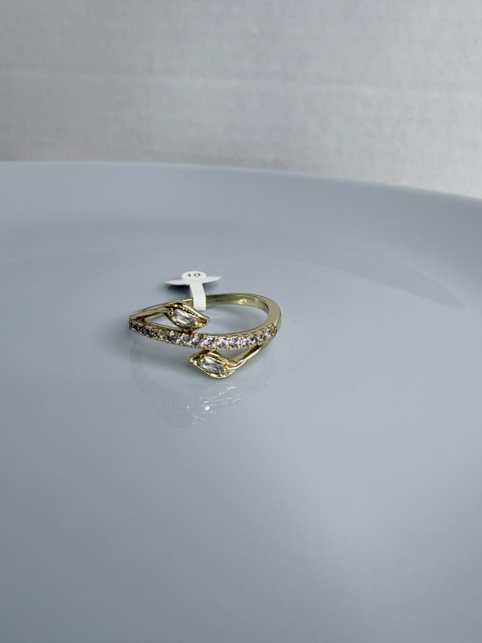 ANILLO DOBLE HOJA 9