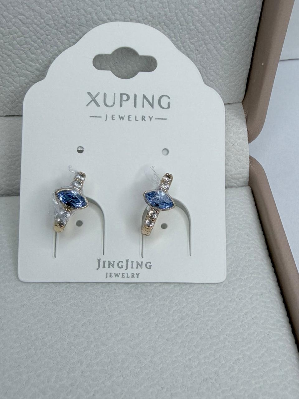 ARGOLLA CON CRISTAL AZUL