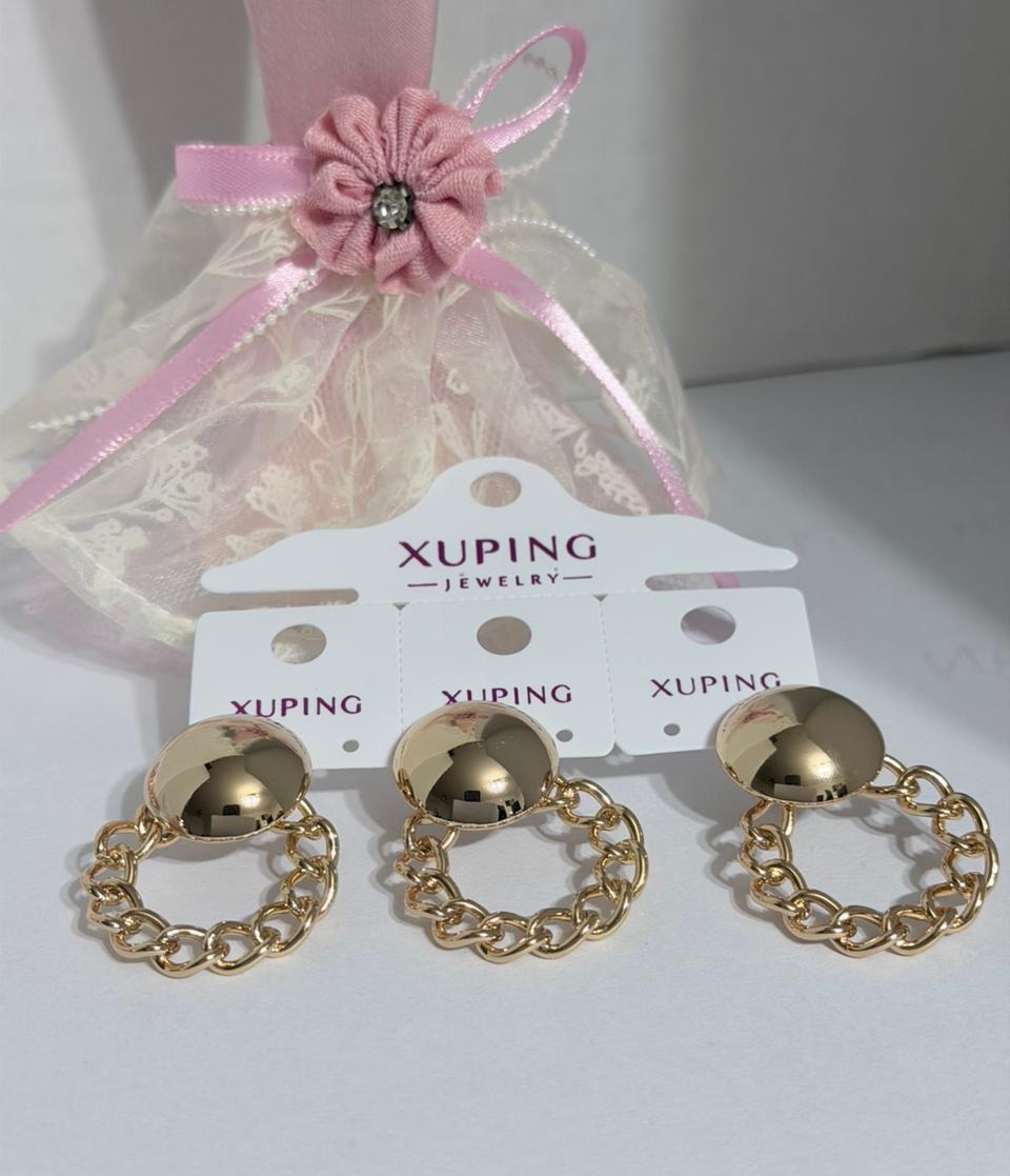 ARETE DOBLE ENCHAPE 18K