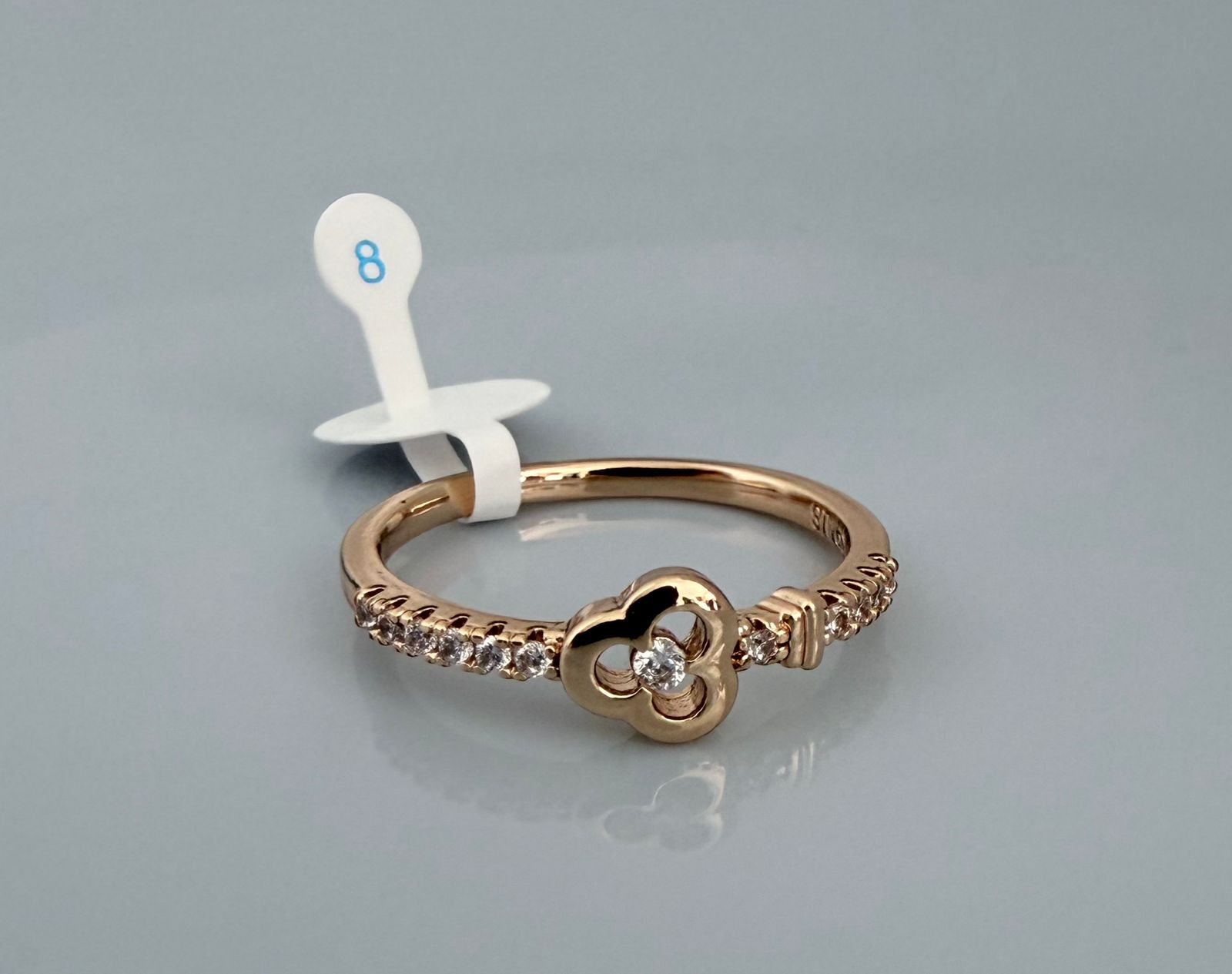 ANILLO DOBLE ENCHAPE 18K 8