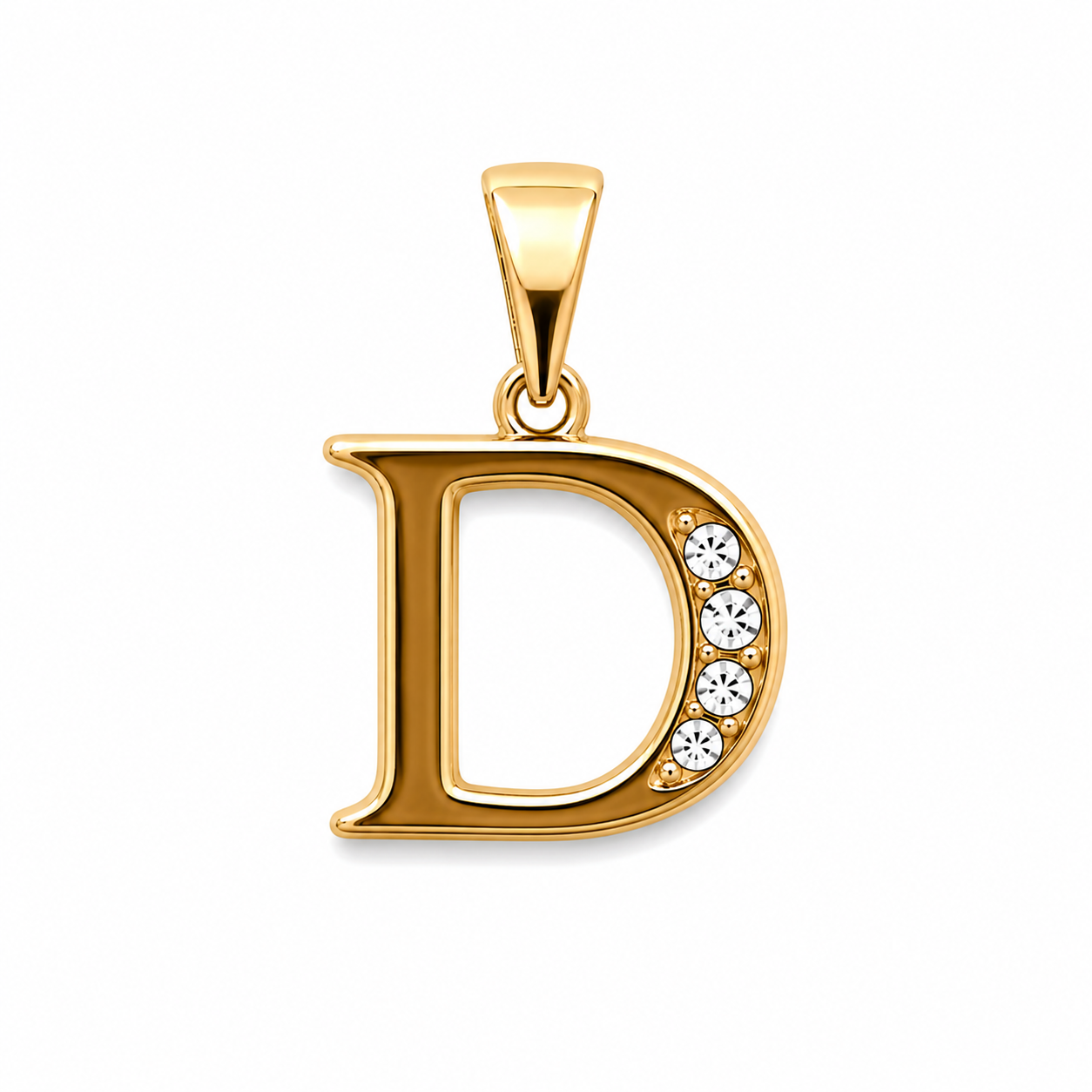 DIJE INICIAL D DOBLE ENCHAPE 18K